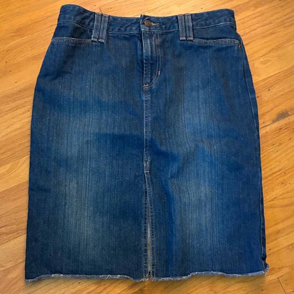 Old Navy Indigo Denim Pencil Skirt